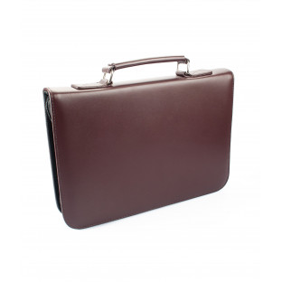 Leather Brown Tool Case with Handle