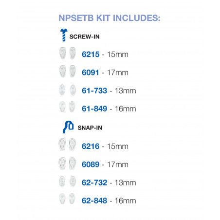 Compact Nose Pad Kit B