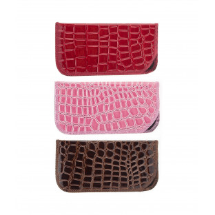 Faux Crocodile Skin Textured Sleeve Cases