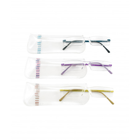 Basic Rimless Readers with Spring Hinges