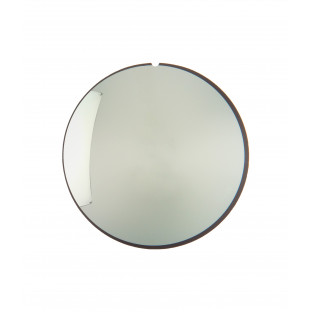 Silver Mirror with Grey Base