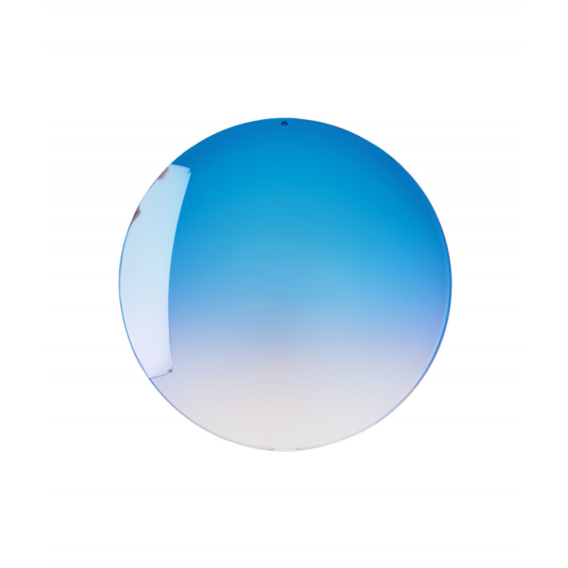 Gradient Light Blue Mirror Polycarbonate Lenses