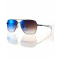 Gradient Light Blue Mirror Polycarbonate Lenses