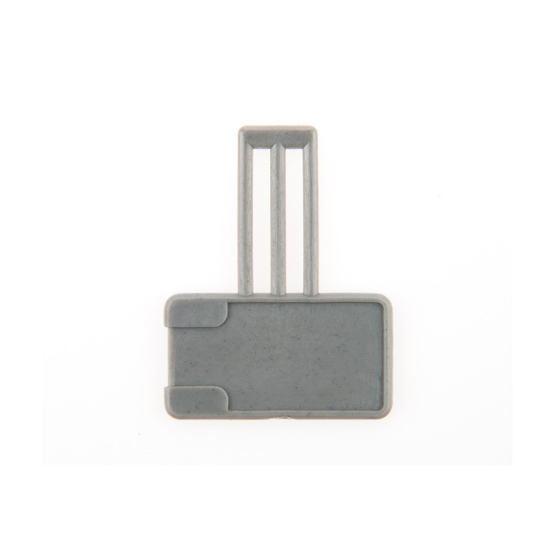 Grey Tag Holder