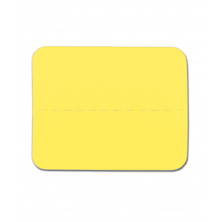 Yellow Thermal UPC Stickers