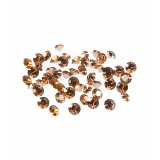 Smoky Topaz Round Crystals