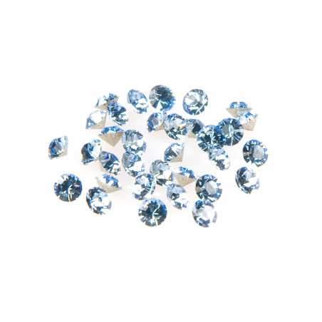 Light Sapphire Round Crystals