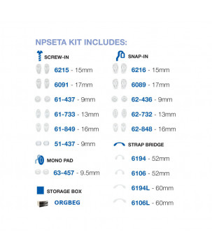 Complete Nose Pad Kit A