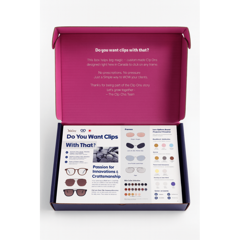 Custom Clip-on Demo Kit Custom Clip-on Demo Kit