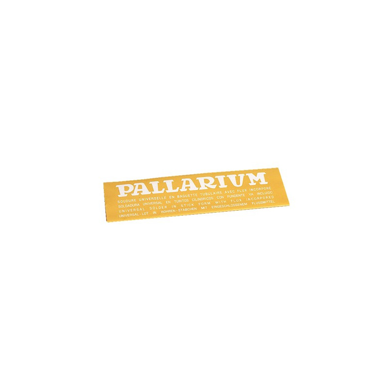 Pallarium Solder