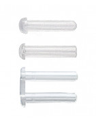 Plastic Plugs for Rimless Frames