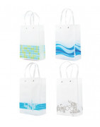 Frosted Shopping Bags