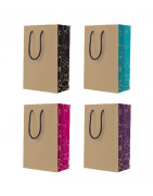 Colour Pop Kraft Bags